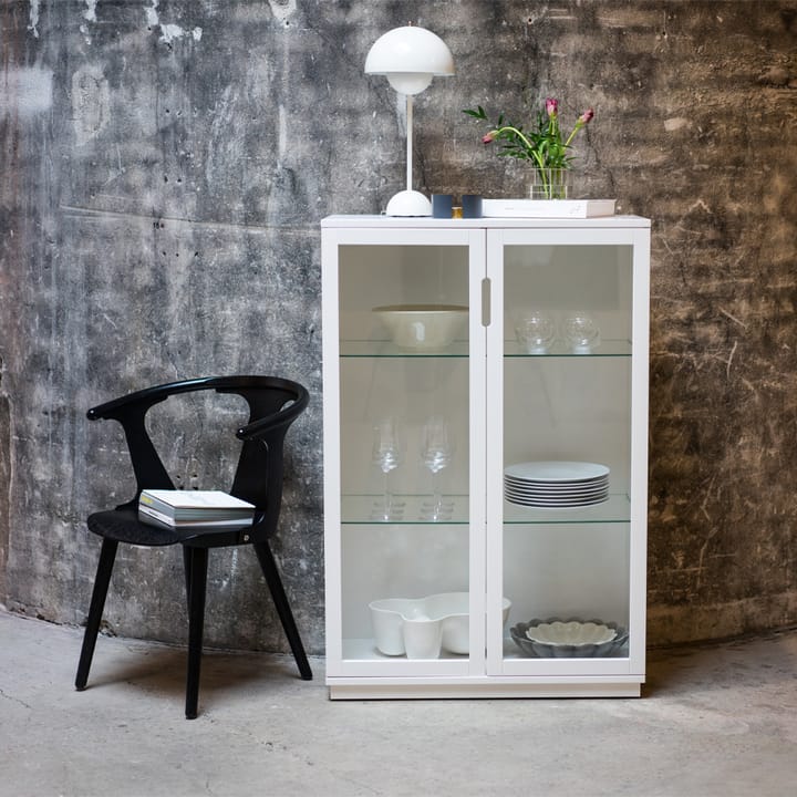 Aoko vitrina 120 cm, Verniz branco Mavis