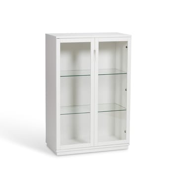 Aoko vitrina 120 cm - Verniz branco - Mavis