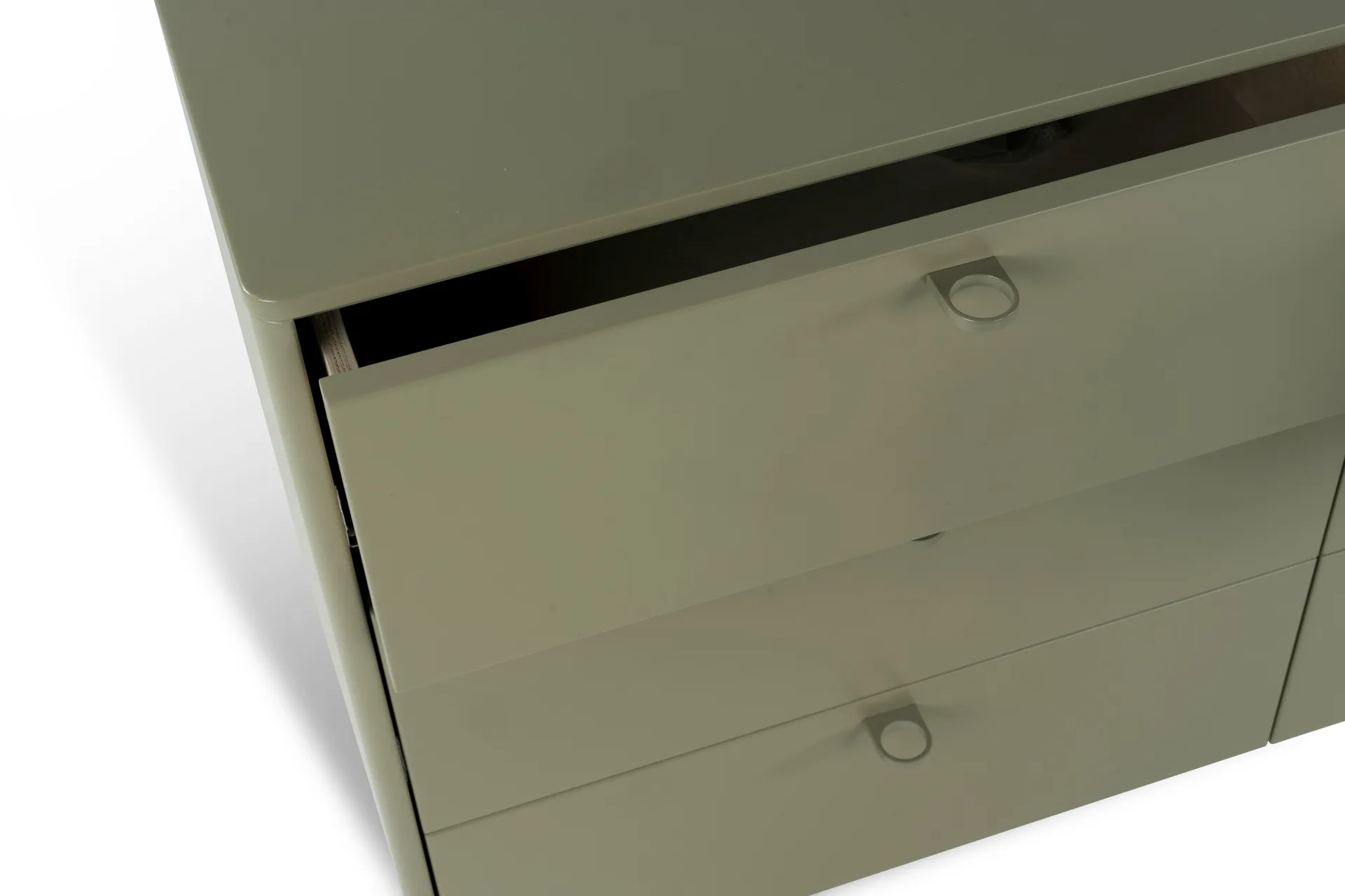 Deus cômoda 9 gavetas, Oliva-cinza Mavis