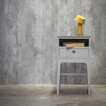 Höllviken cabeceiras com pés altos  - cinzento claro - Mavis