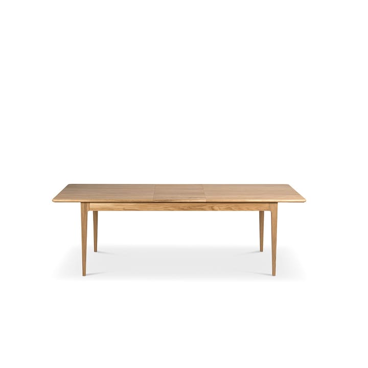 Höllviken mesa de jantar - carvalho branco pigmentado, acabamento mate, 1 extensão, carvalho de 50 cm - Mavis