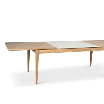 Höllviken mesa de jantar - carvalho branco pigmentado verniz mate - Mavis