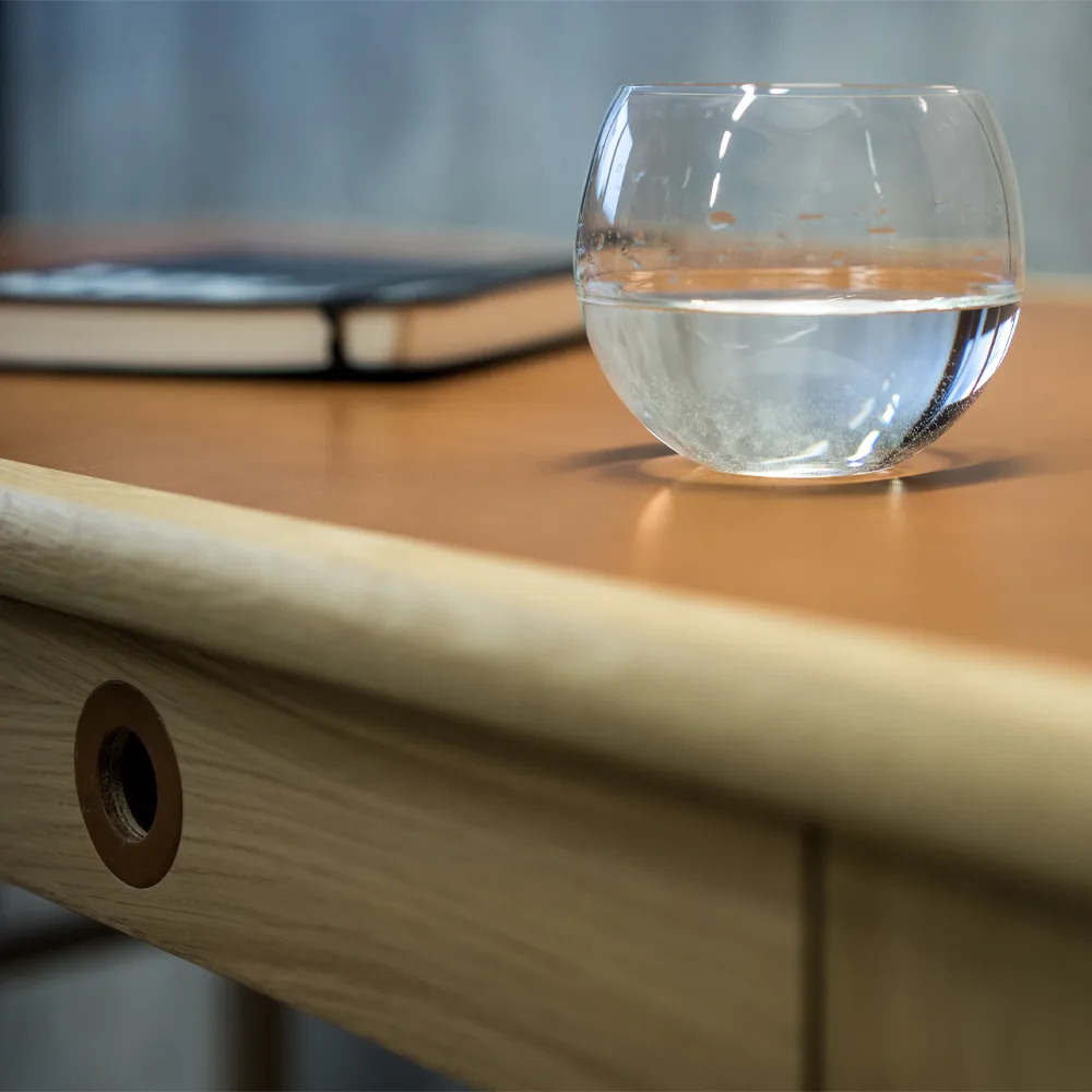 Höllviken secretária, cinzento claro Mavis