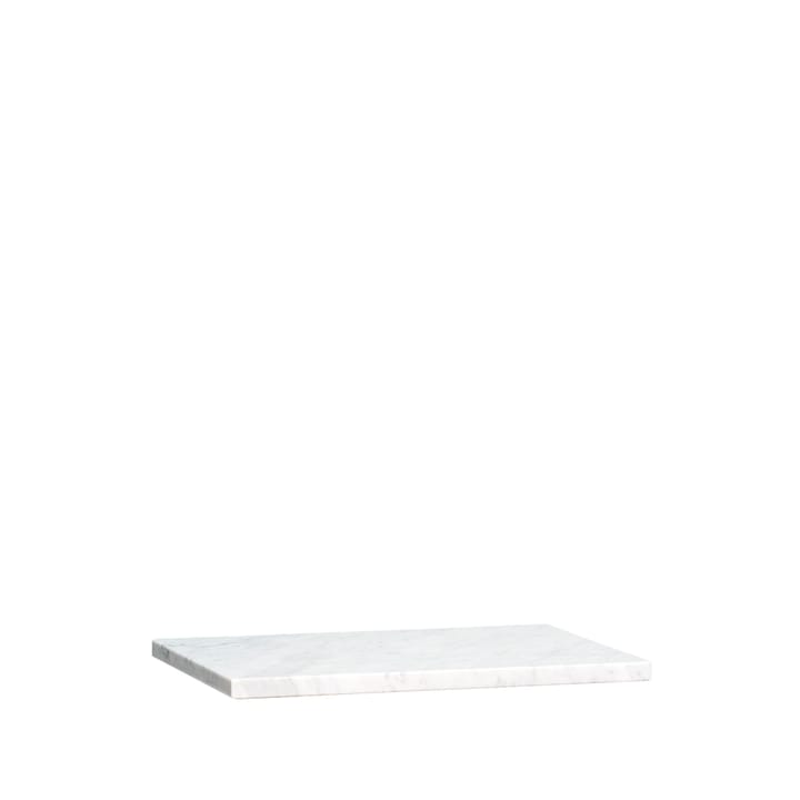 Höllviken tampo de mesa - mármore branco, cabeceira - Mavis