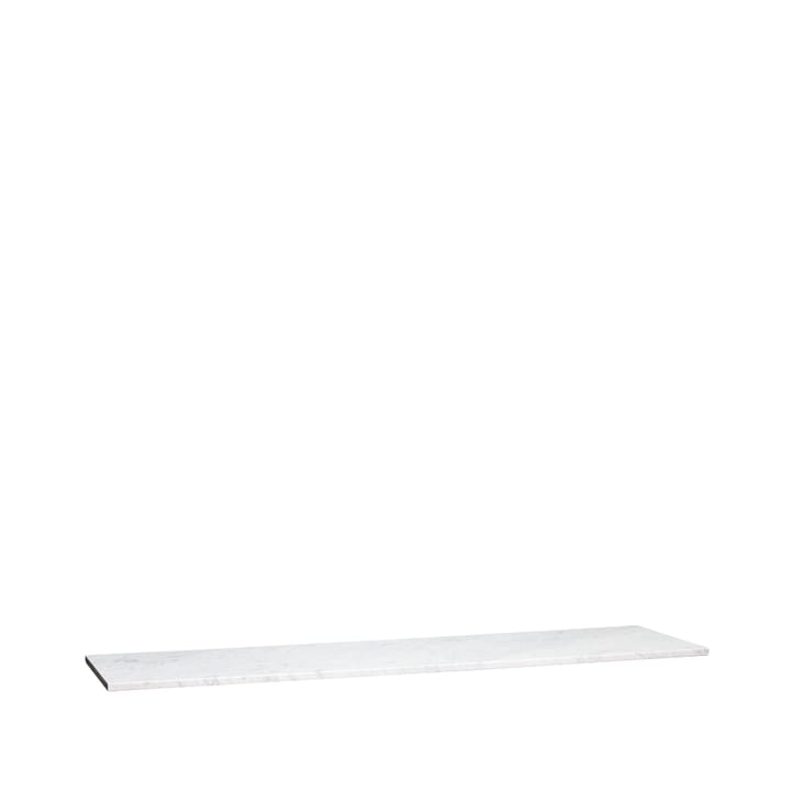 Höllviken tampo de mesa - mármore branco, para móvel de TV - Mavis