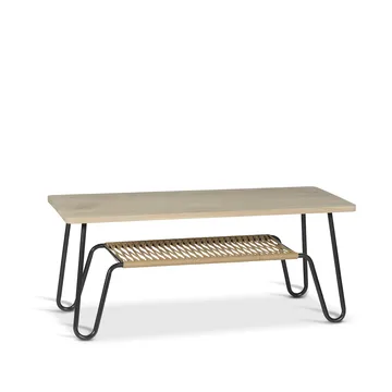 Marcel mesa de centro  - carvalho sabão rústico, 120x50 - Mavis