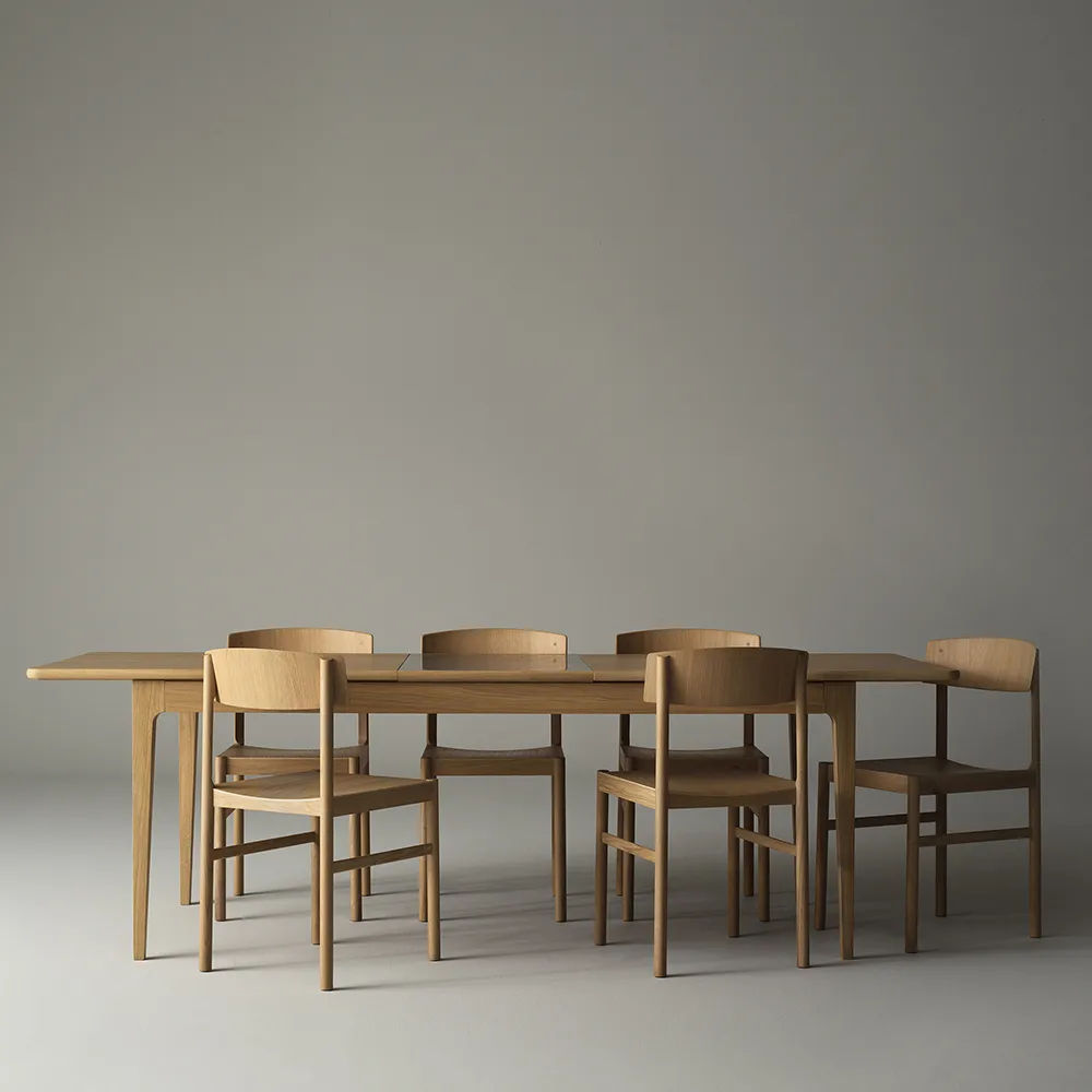 Rod cadeira, Carvalho branco pigmentado com acabamento fosco verniz Mavis