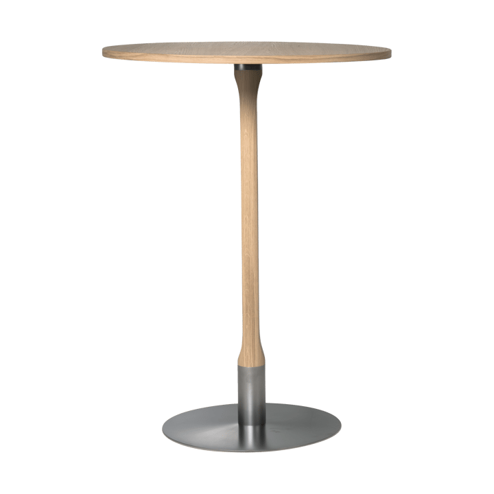 Rod mesa de bar Ø70 cm - Carvalho mate com pigmento branco - Mavis