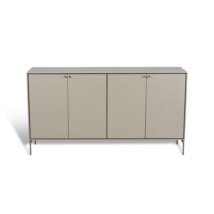 Volt aparador 80x148 cm - Bege-aço inoxidável - Mavis