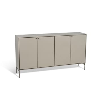 Volt aparador 80x148 cm - Bege-aço inoxidável - Mavis