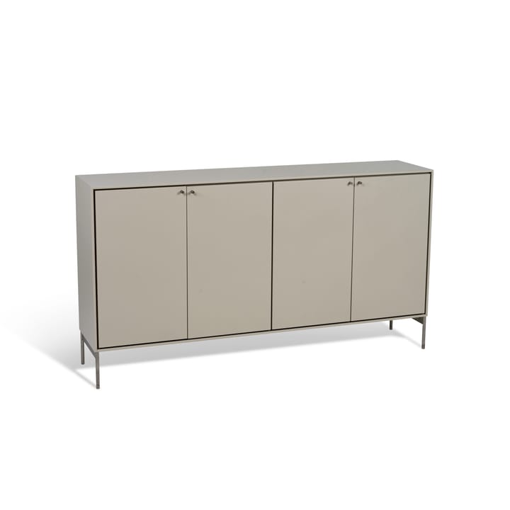 Volt aparador 80x148 cm, Bege-aço inoxidável Mavis