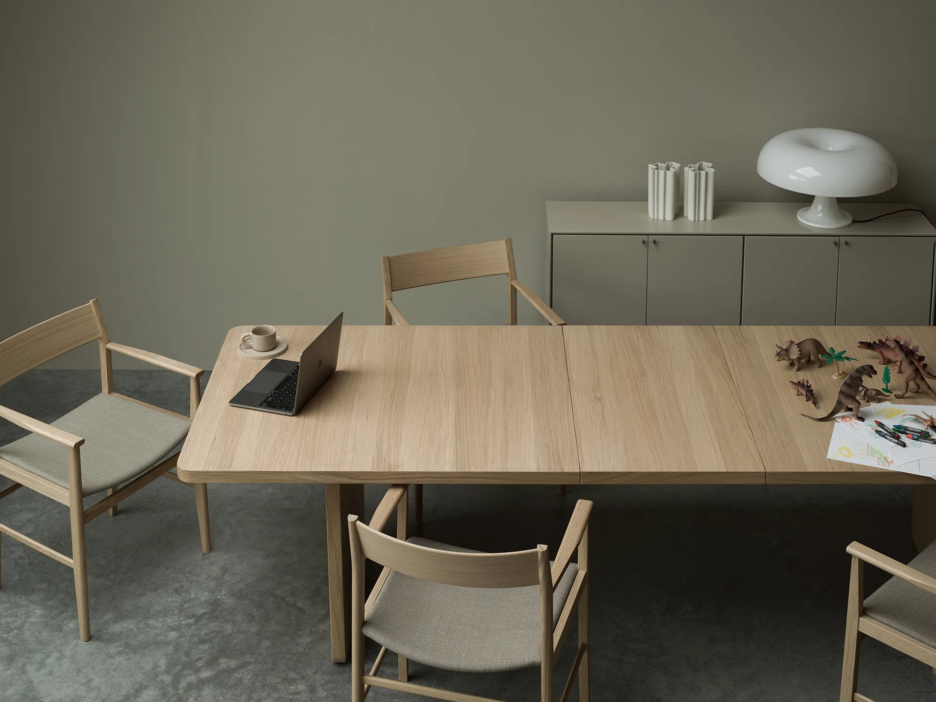 Volt aparador 80x148 cm, Bege-aço inoxidável Mavis