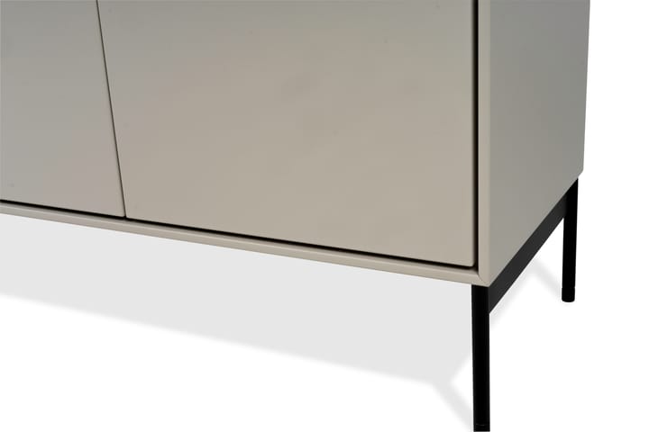 Volt aparador 80x148 cm, Bege-preto Mavis