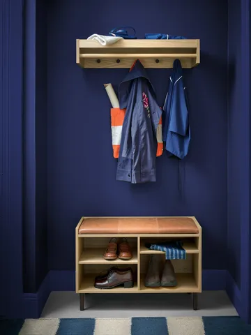 Banco de arrumação Gentle - Carvalho, 78x53x35 cm - Maze