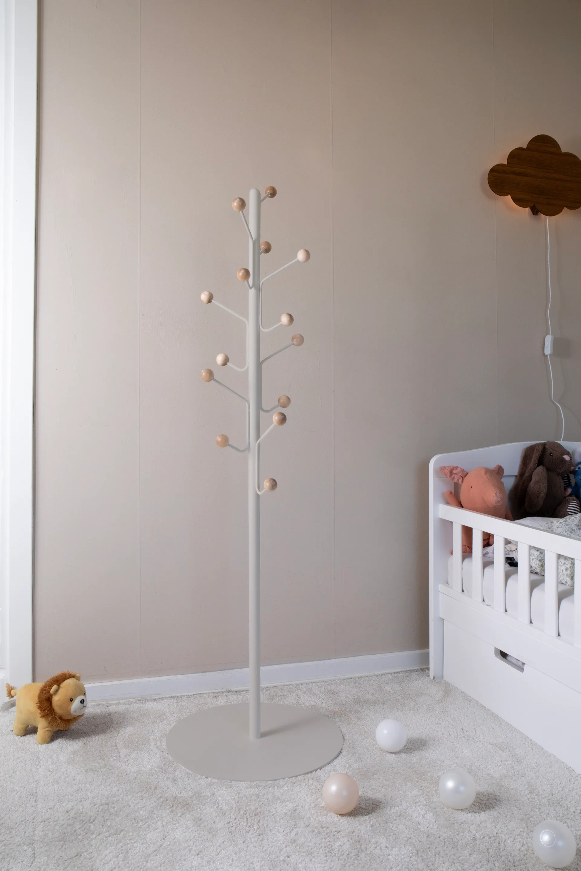 Bill Floor cabide infantil, Greige Maze