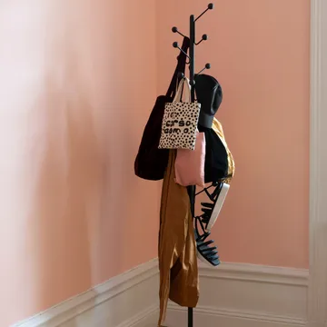 Bill Floor cabide - Preto - Maze