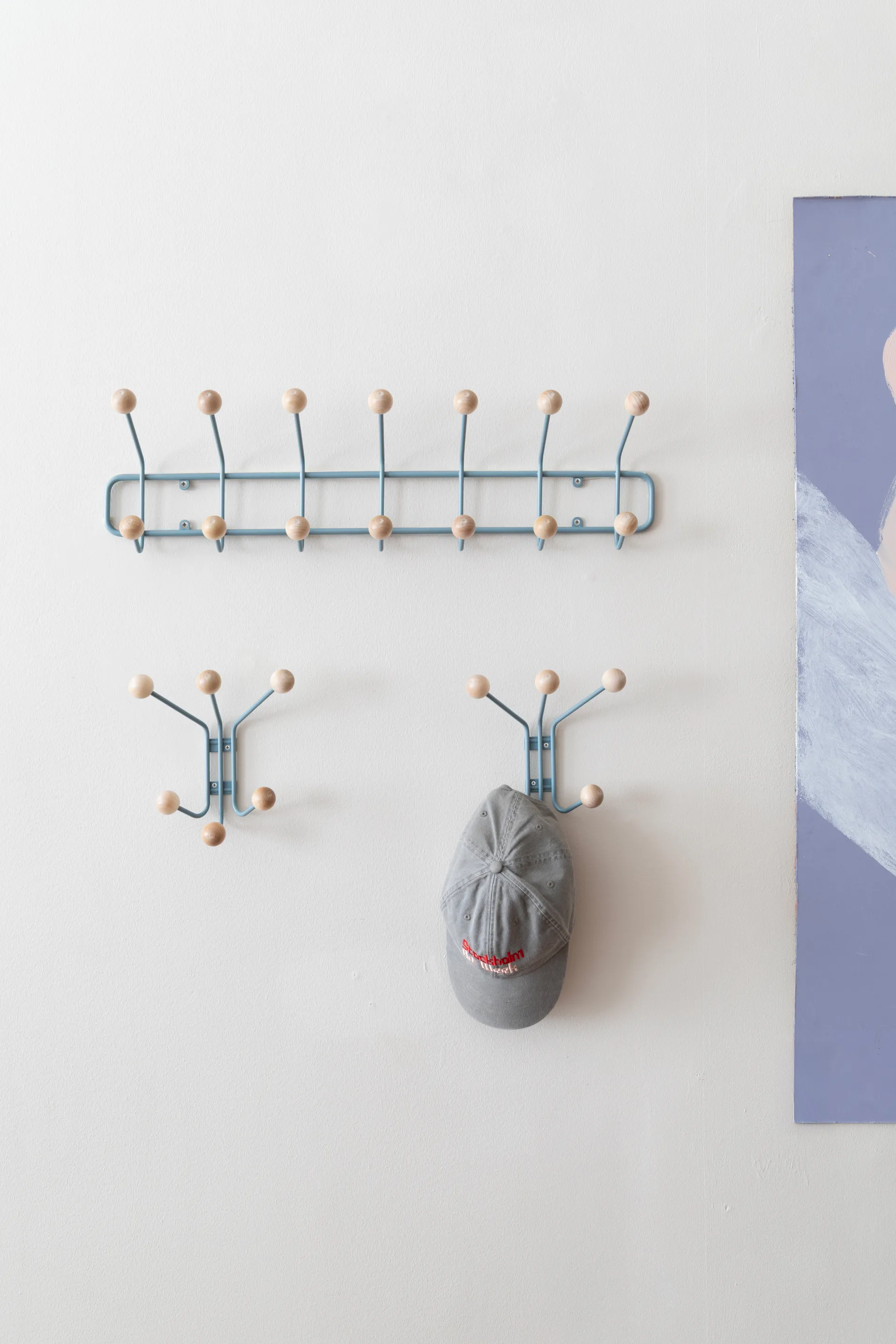 Bill Horizontal cabide, Azul pombo Maze