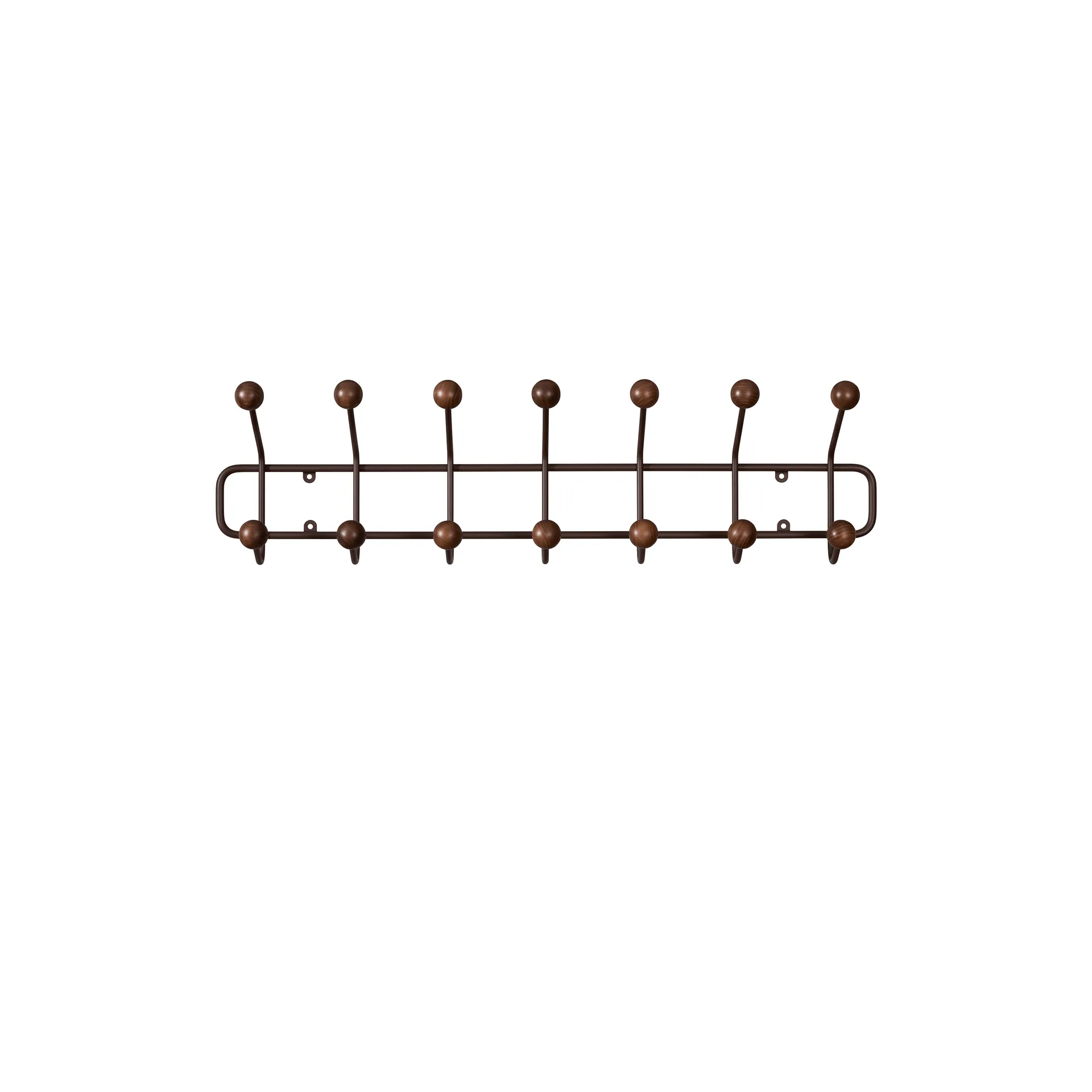 Bill Horizontal cabide, Dark mocha Maze