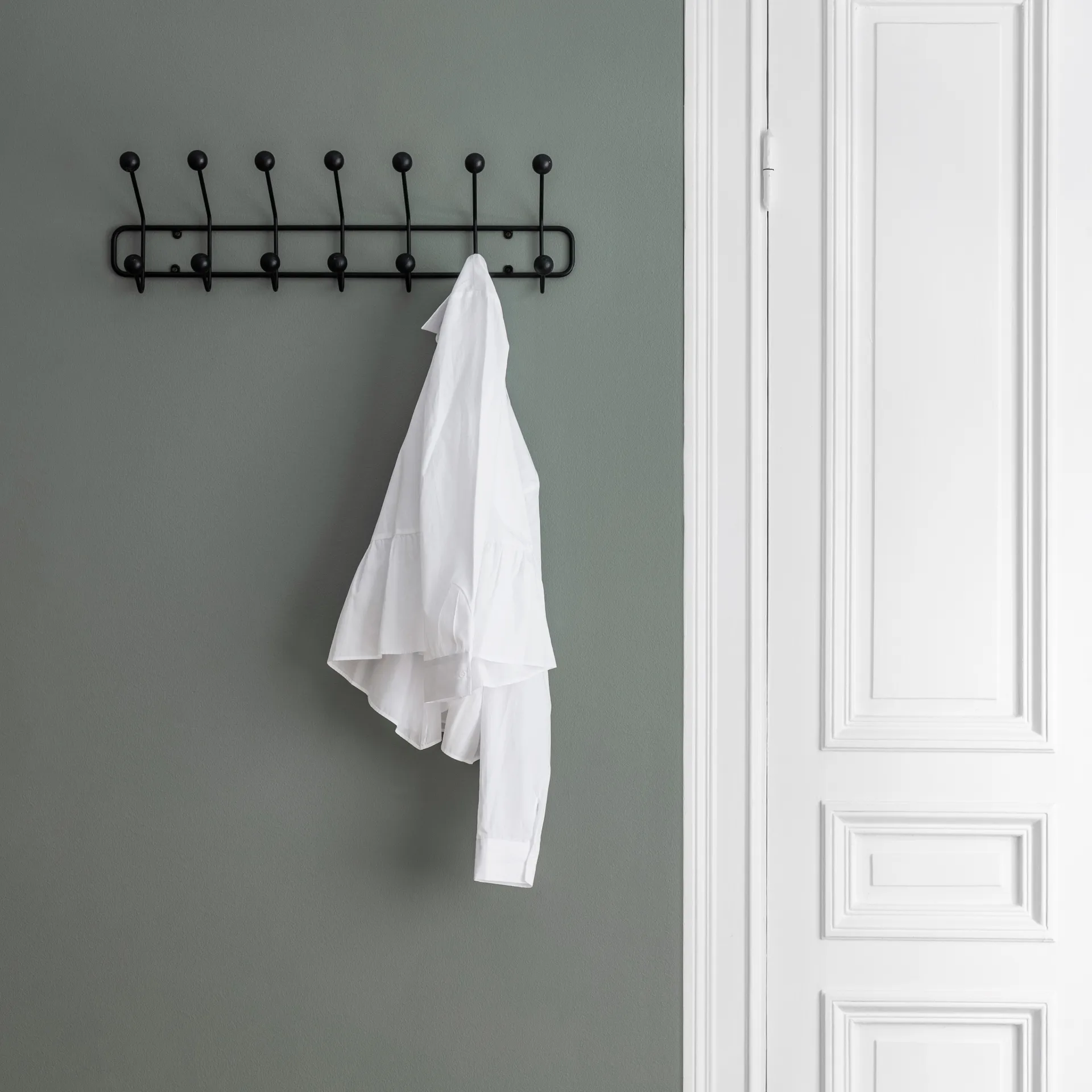 Bill Horizontal cabide, preto Maze