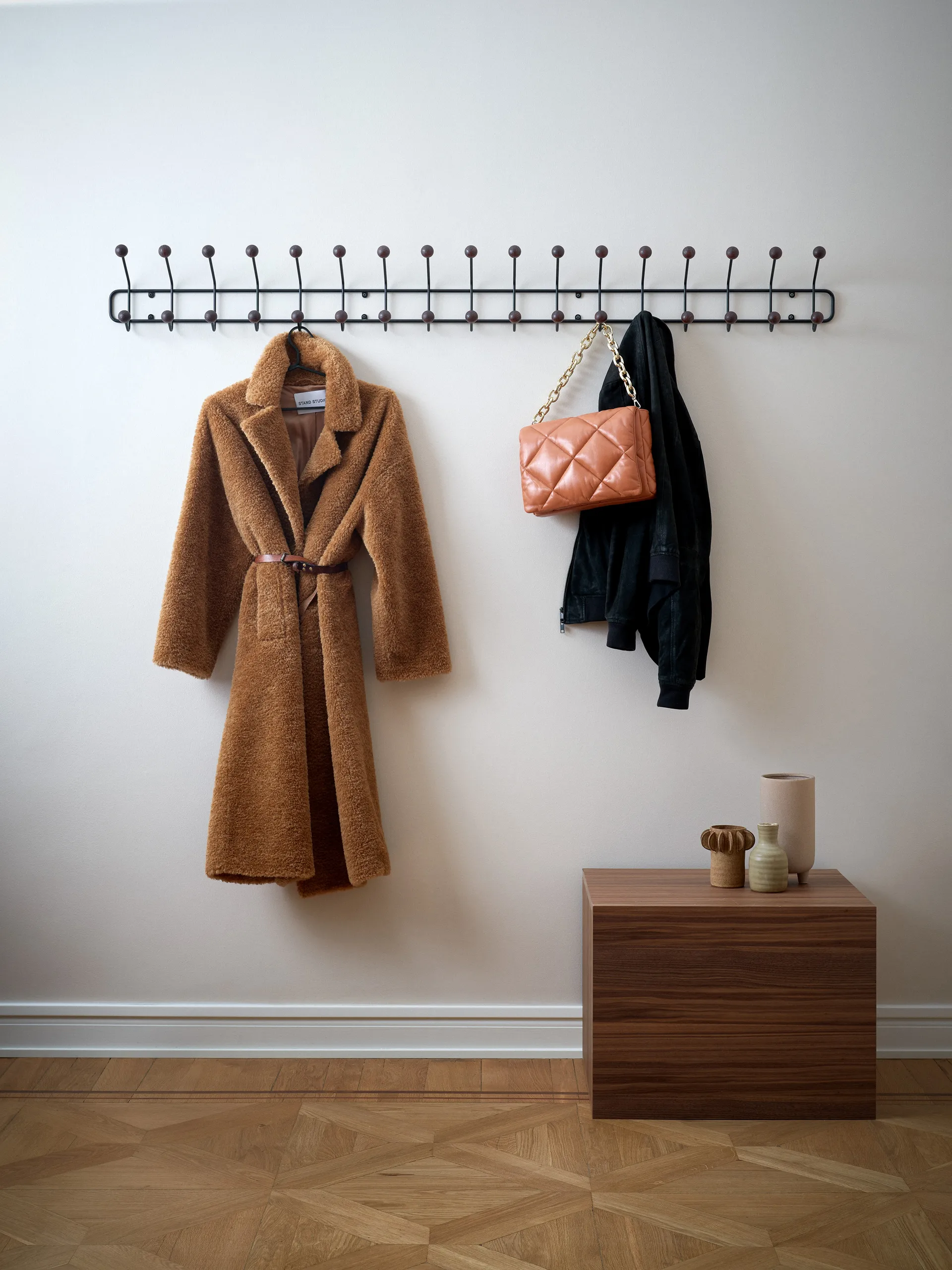 Bill Horizontal XL, Castanho escuro-preto  Maze