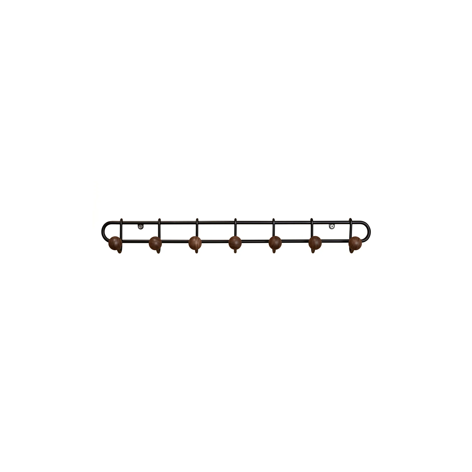 Bill Slim cabide de parede, Black-walnut Maze
