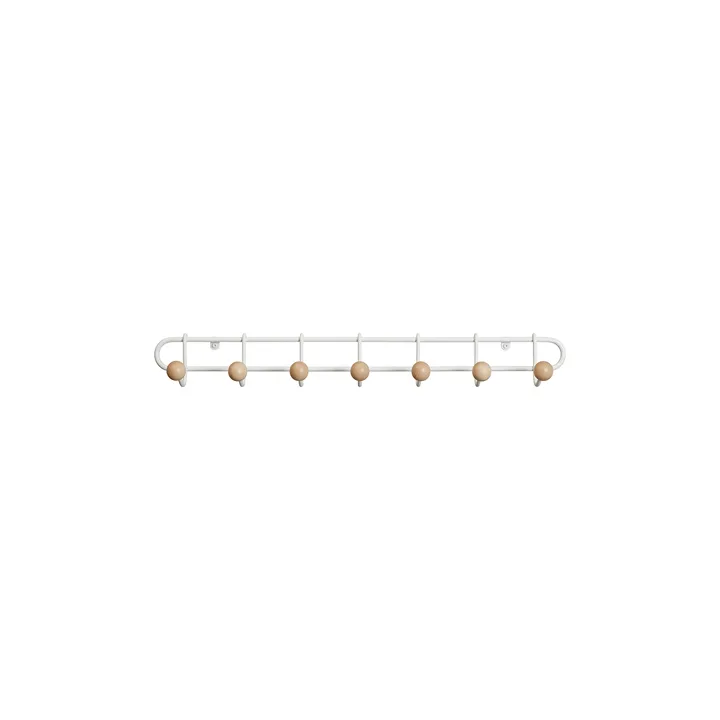 Bill Slim cabide de parede - Branco - Maze
