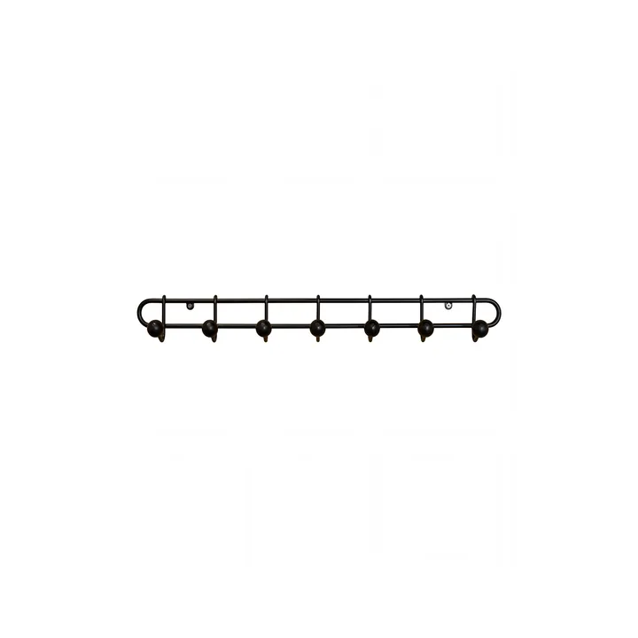 Bill Slim cabide de parede - Preto - Maze