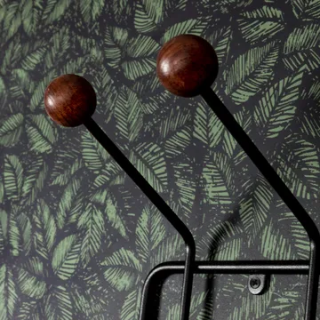 Bill XS cabide - preto-castanho escuro - Maze