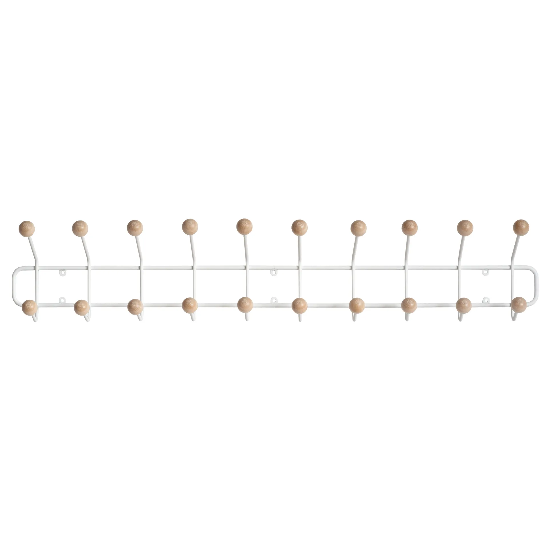 Cabide Bill Horizontal L, branco Maze