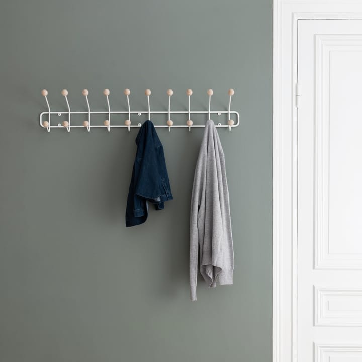 Cabide Bill Horizontal L, branco Maze