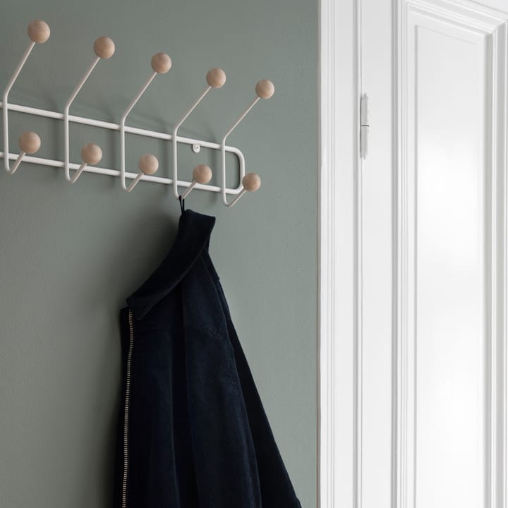 Cabide Bill Horizontal L, branco Maze