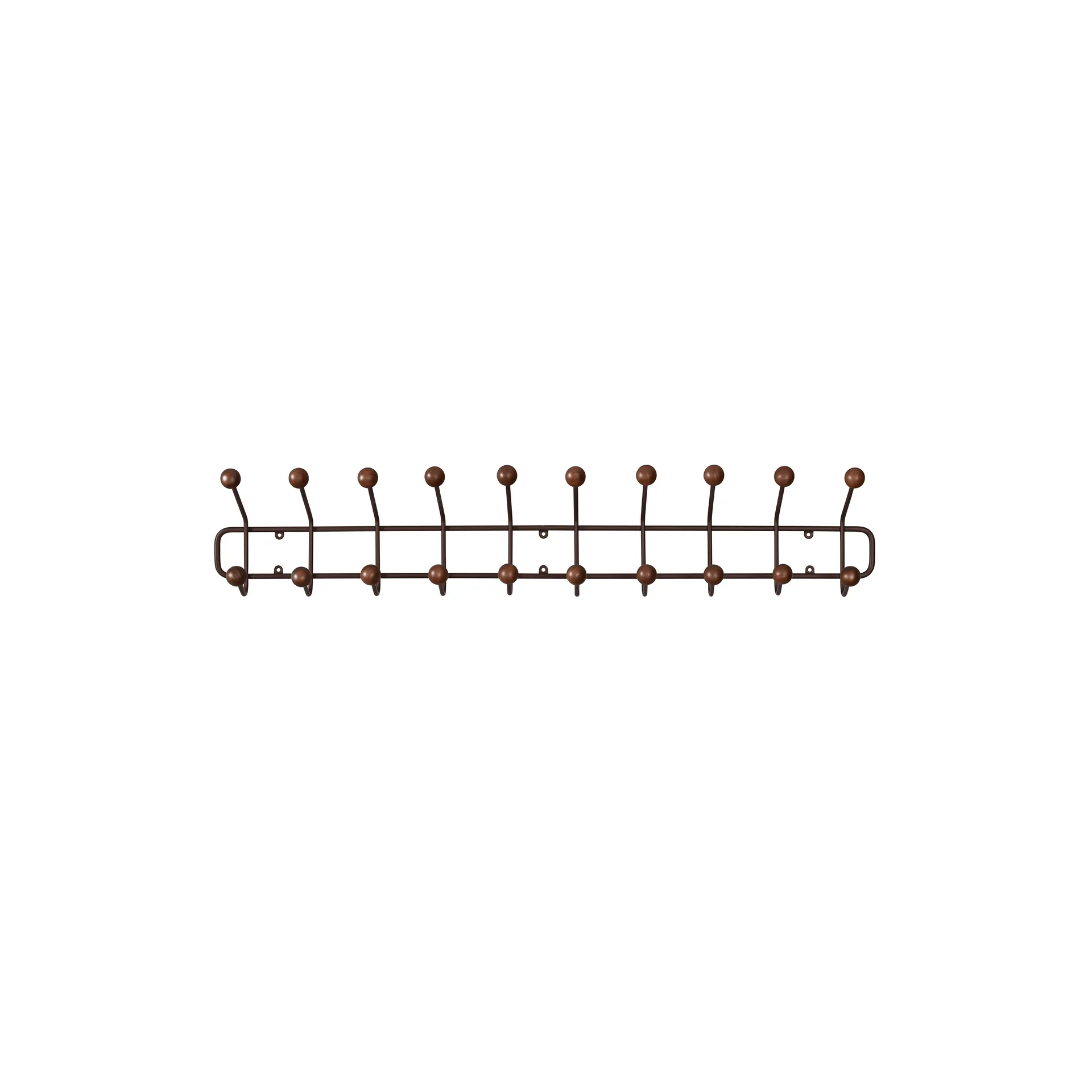 Cabide Bill Horizontal L, Dark mocha Maze