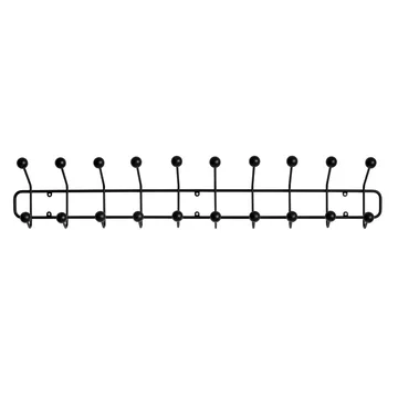 Cabide Bill Horizontal L - preto - Maze