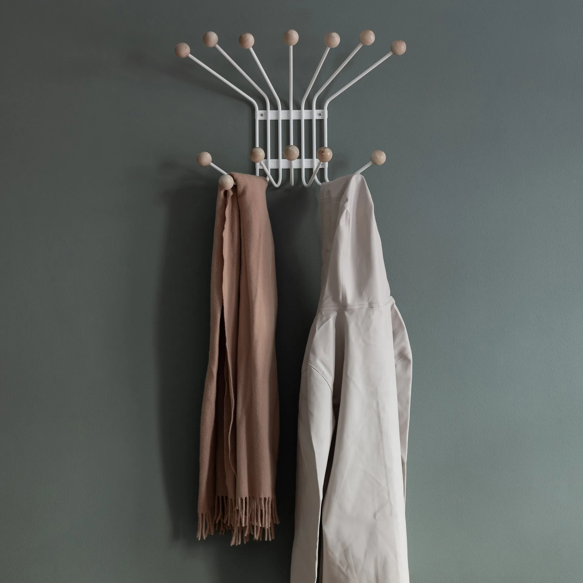 Cabide Bill L, branco Maze