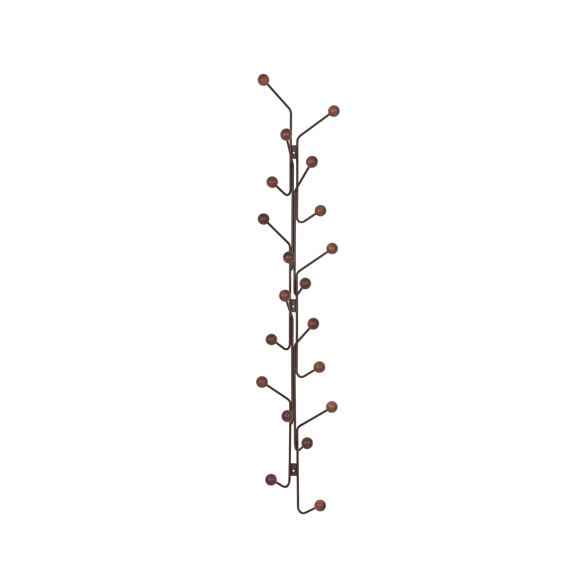 Cabide Bill Vertical, Dark mocha Maze