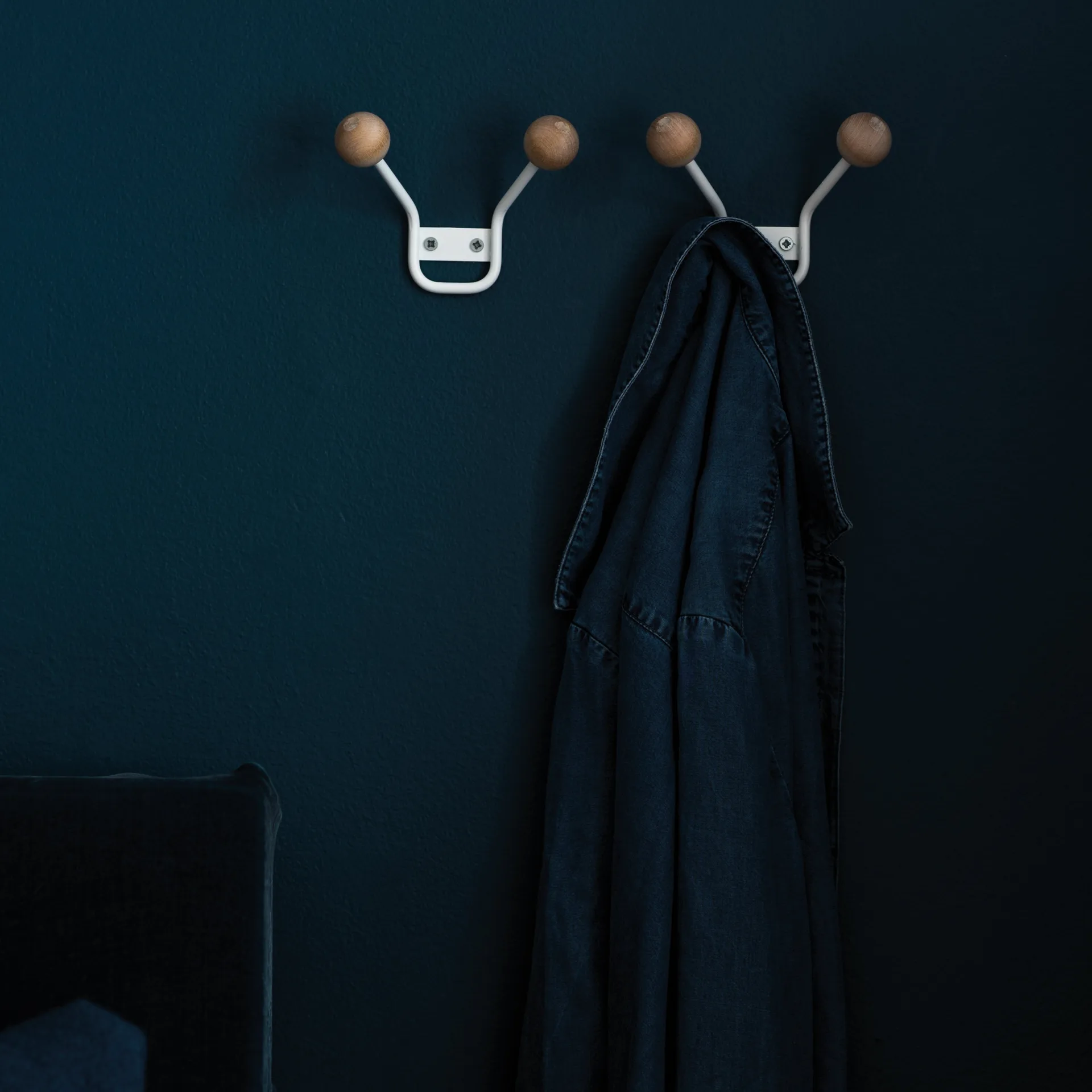 Cabide Bill XXS, branco Maze