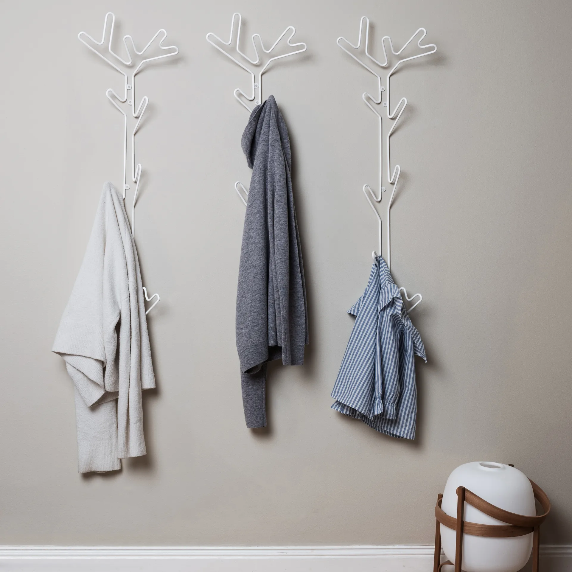 Cabide Branch, branco Maze