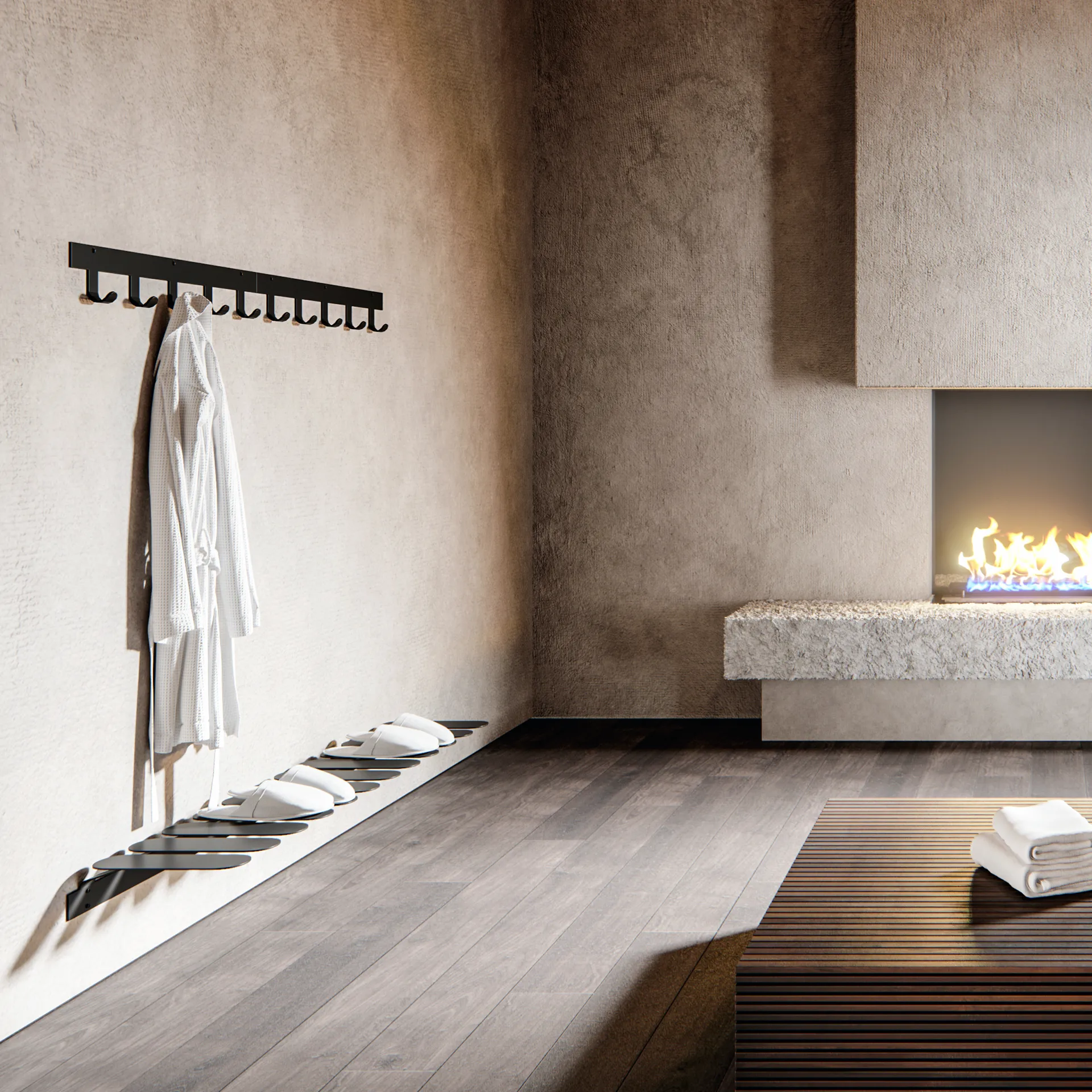 Cabide Only Hooks, preto Maze