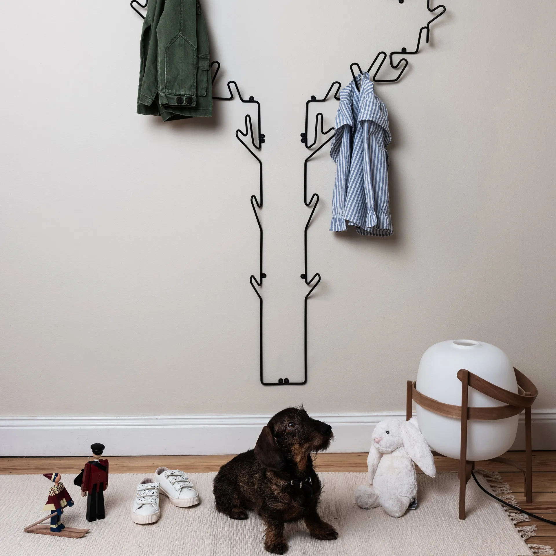 Cabide Tree, preto Maze