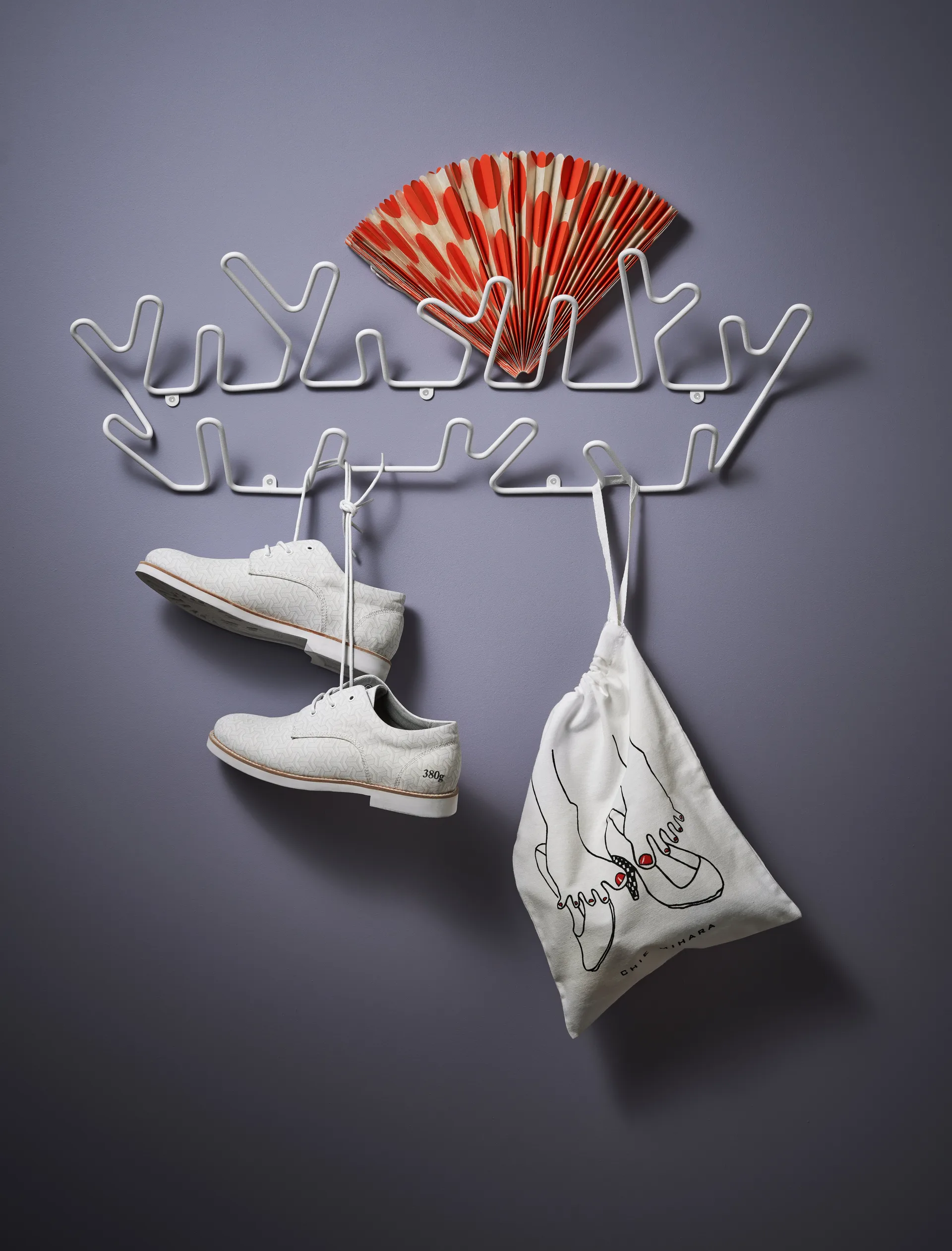 Cabides Crown L, Branco Maze