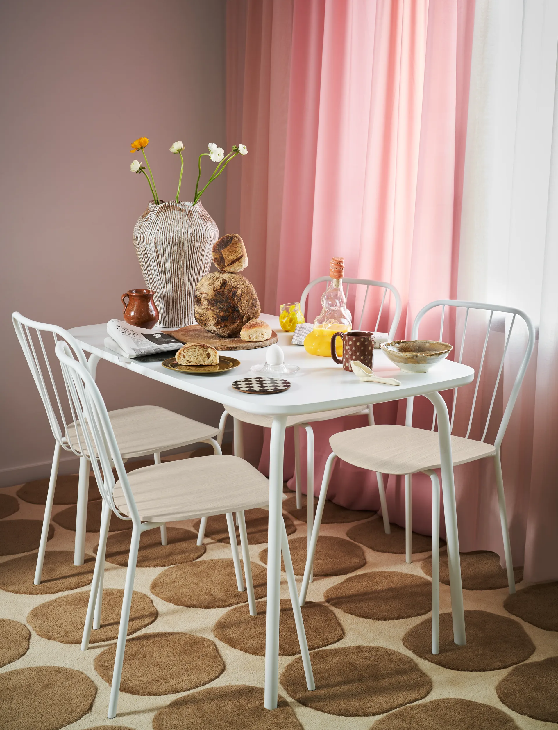 Cadeira Same Chair, Carvalho-brancoBran Maze