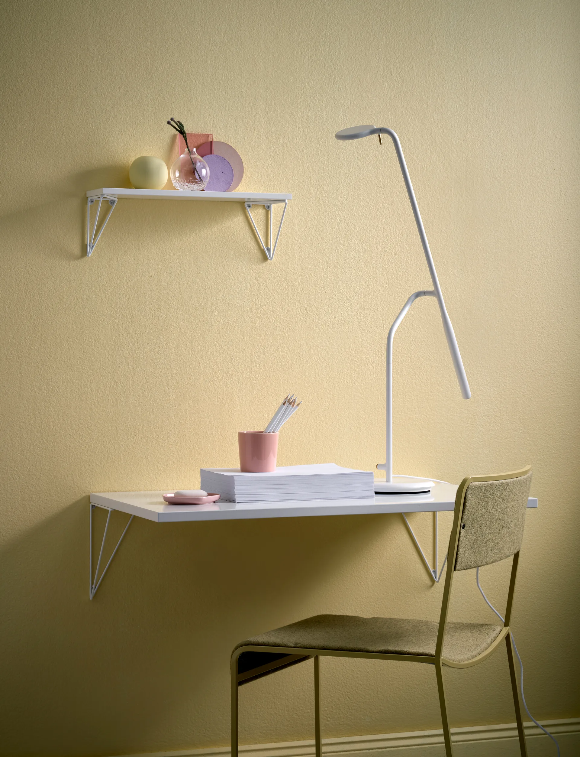 Calhas Pythagoras, 2 un., branco Maze