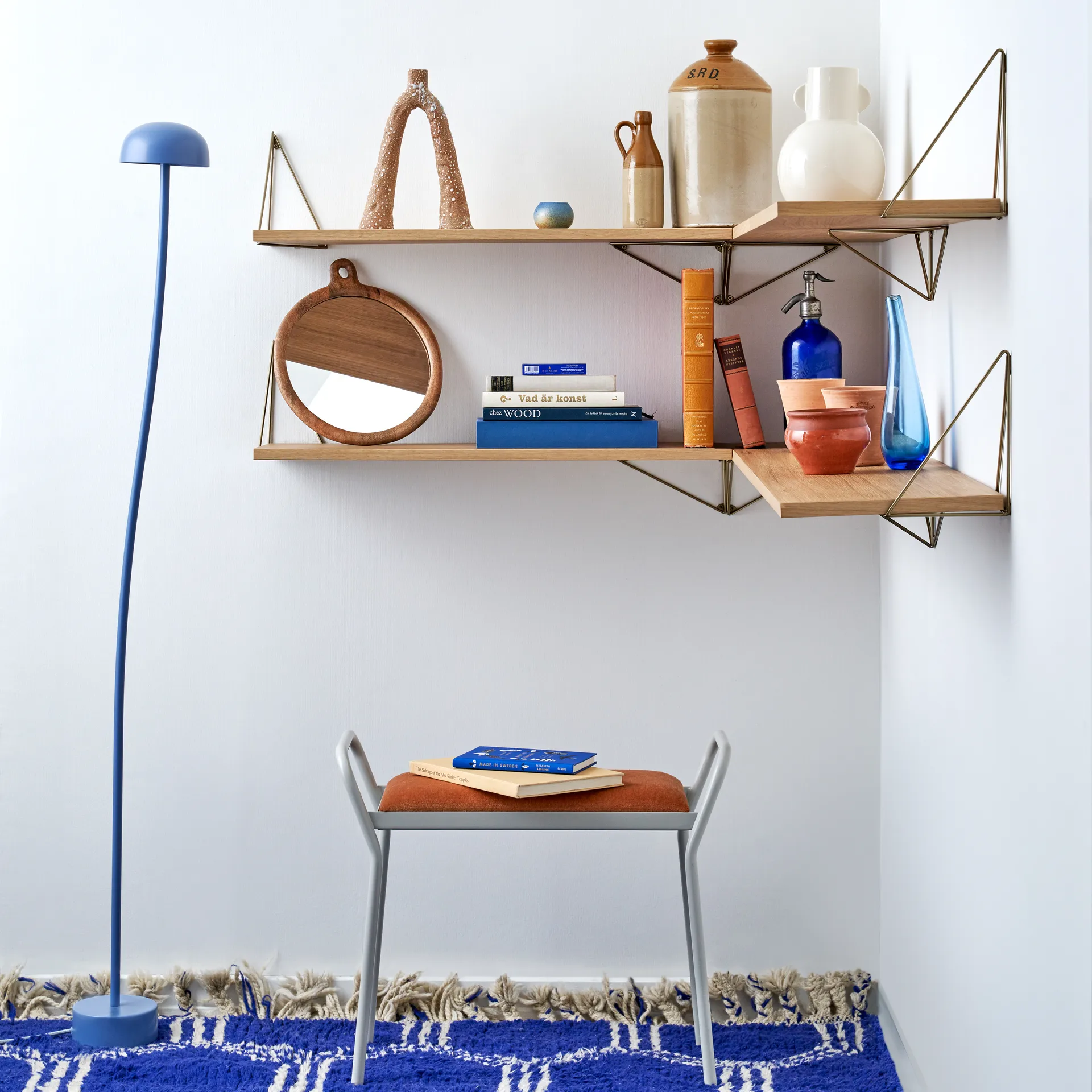 Calhas Pythagoras, 2 un., latão Maze