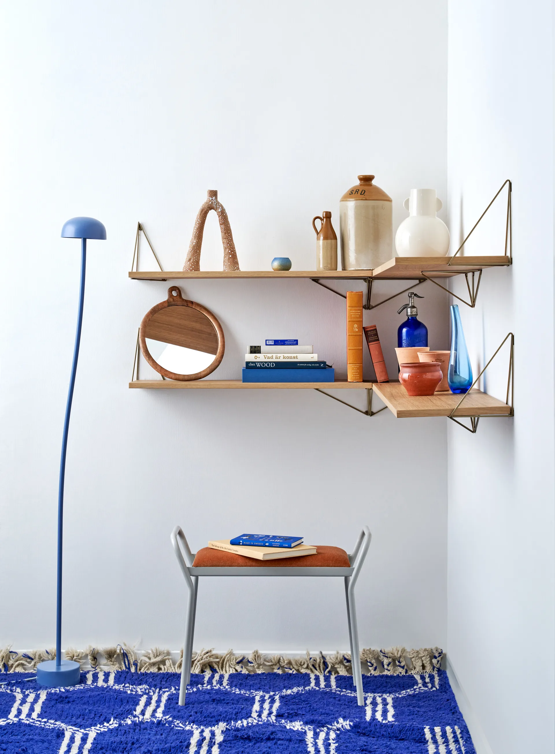 Calhas Pythagoras, 2 un., latão Maze