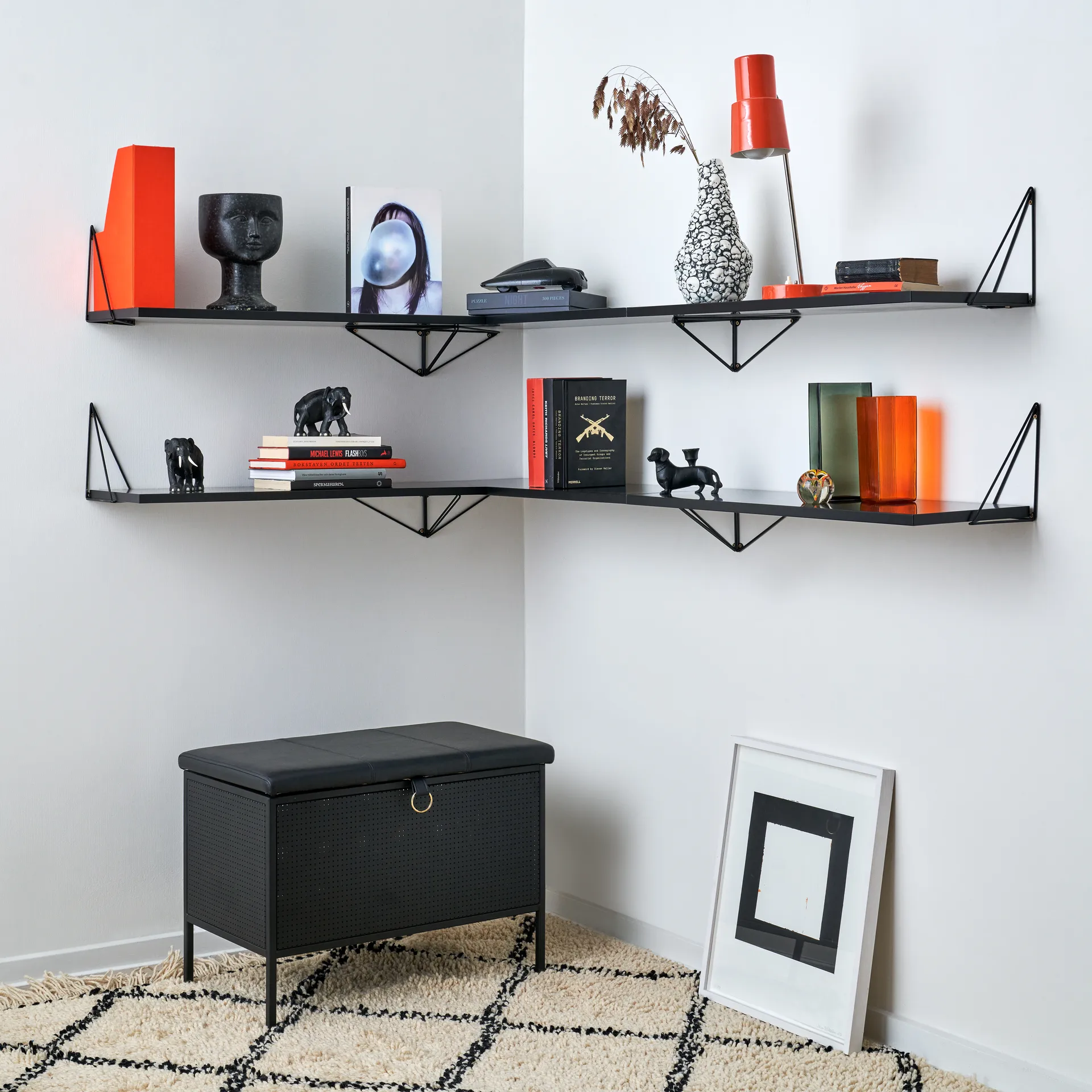 Calhas Pythagoras, 2 un., preto Maze