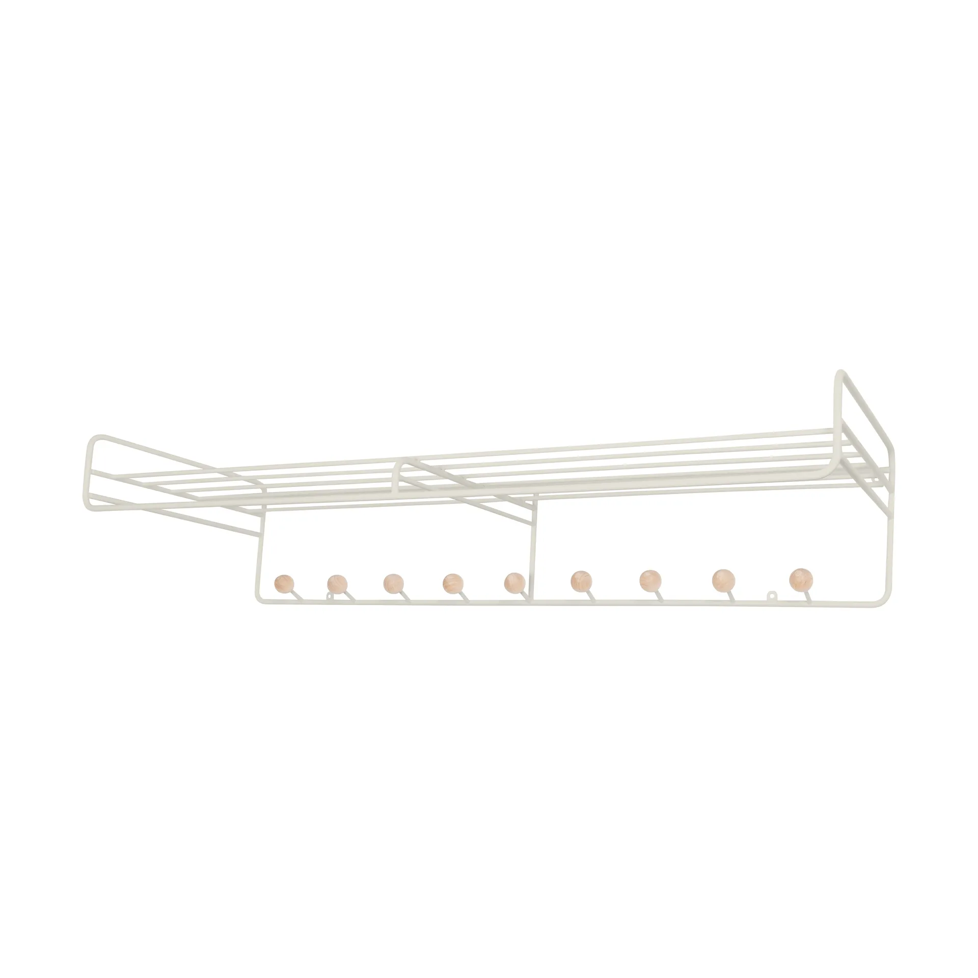 Chapeleiro Bill Hat rack L, Greige Maze