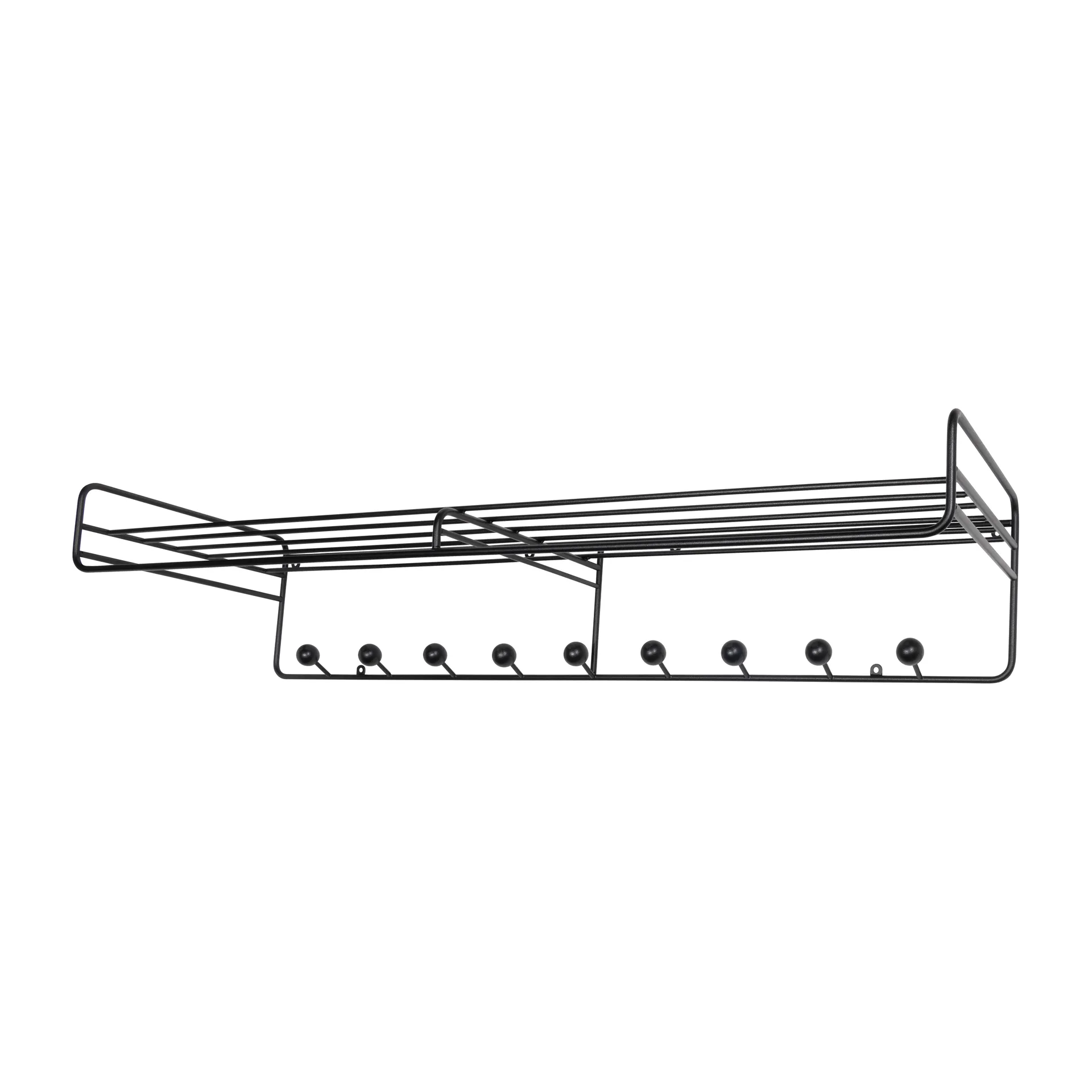 Chapeleiro Bill Hat rack L, Preto Maze