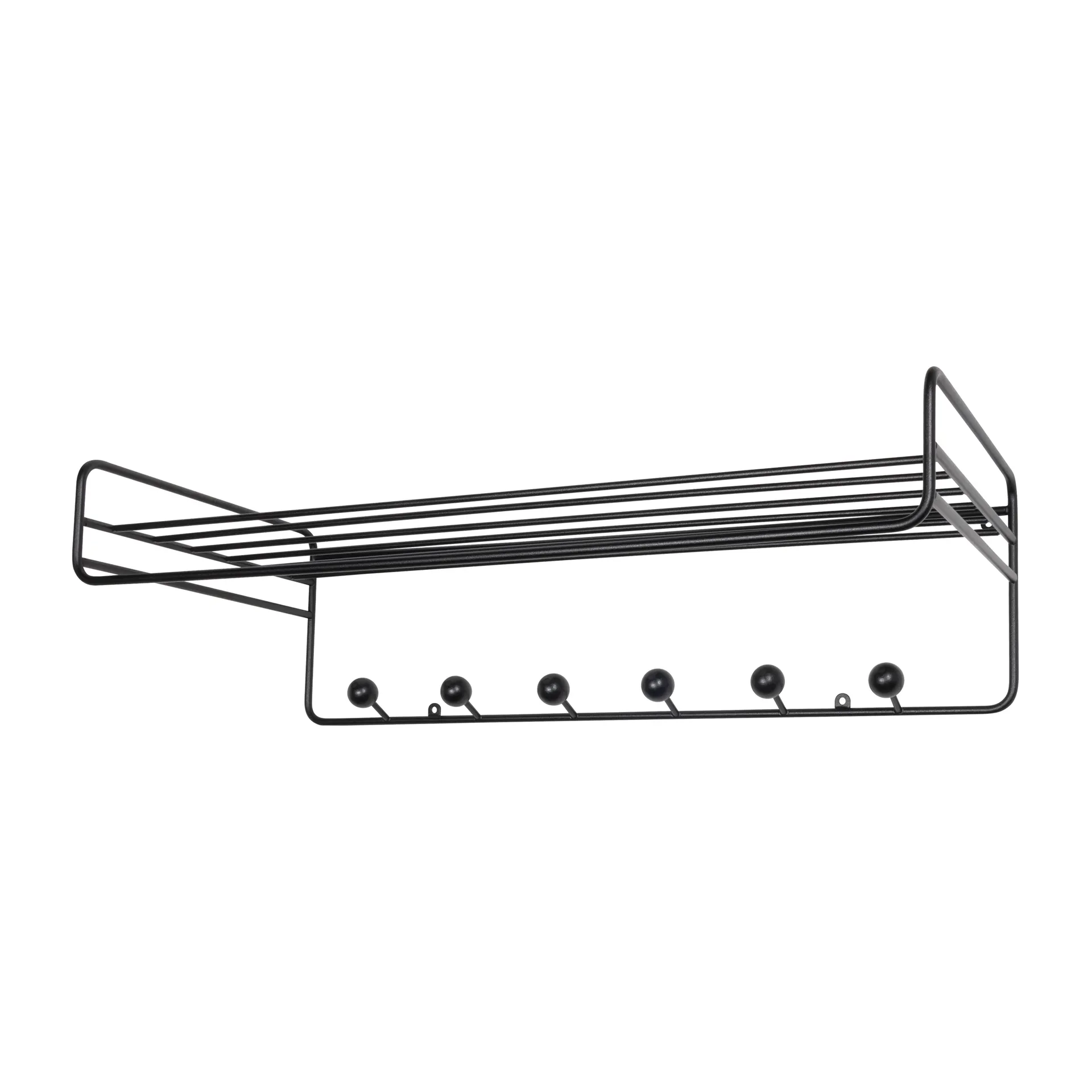 Chapeleiro Bill Hat rack, Preto Maze