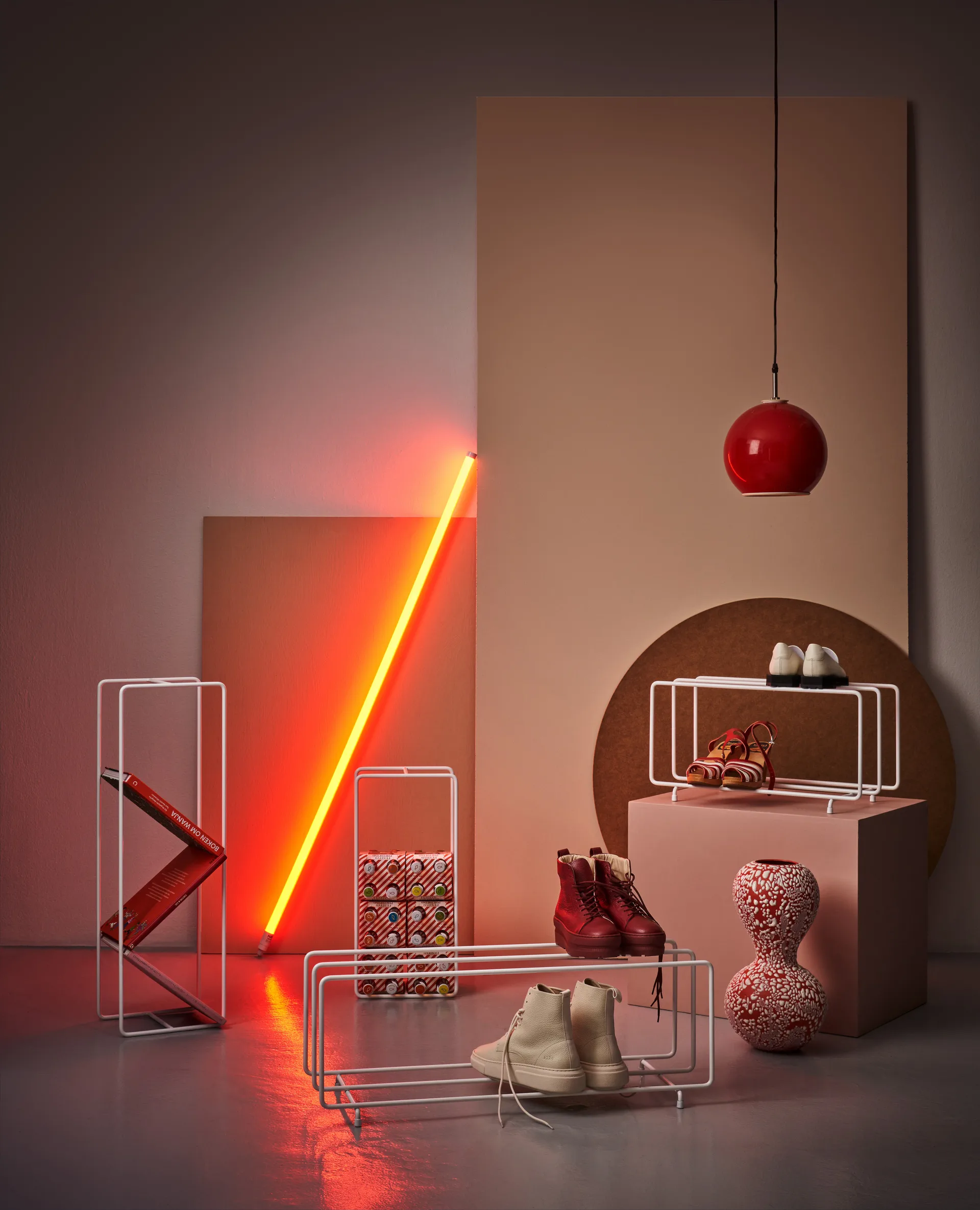 Estrutura de arrumação Mixrack L, Branco Maze