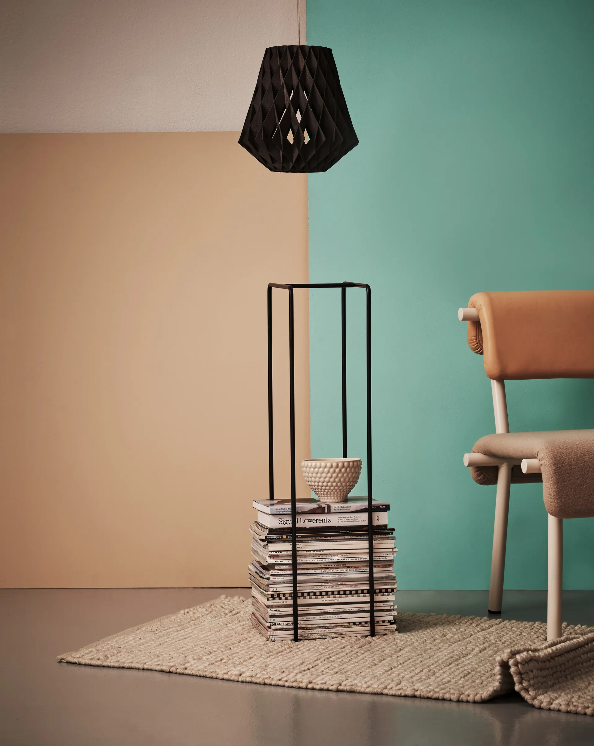 Estrutura de arrumação Mixrack L, Preto Maze